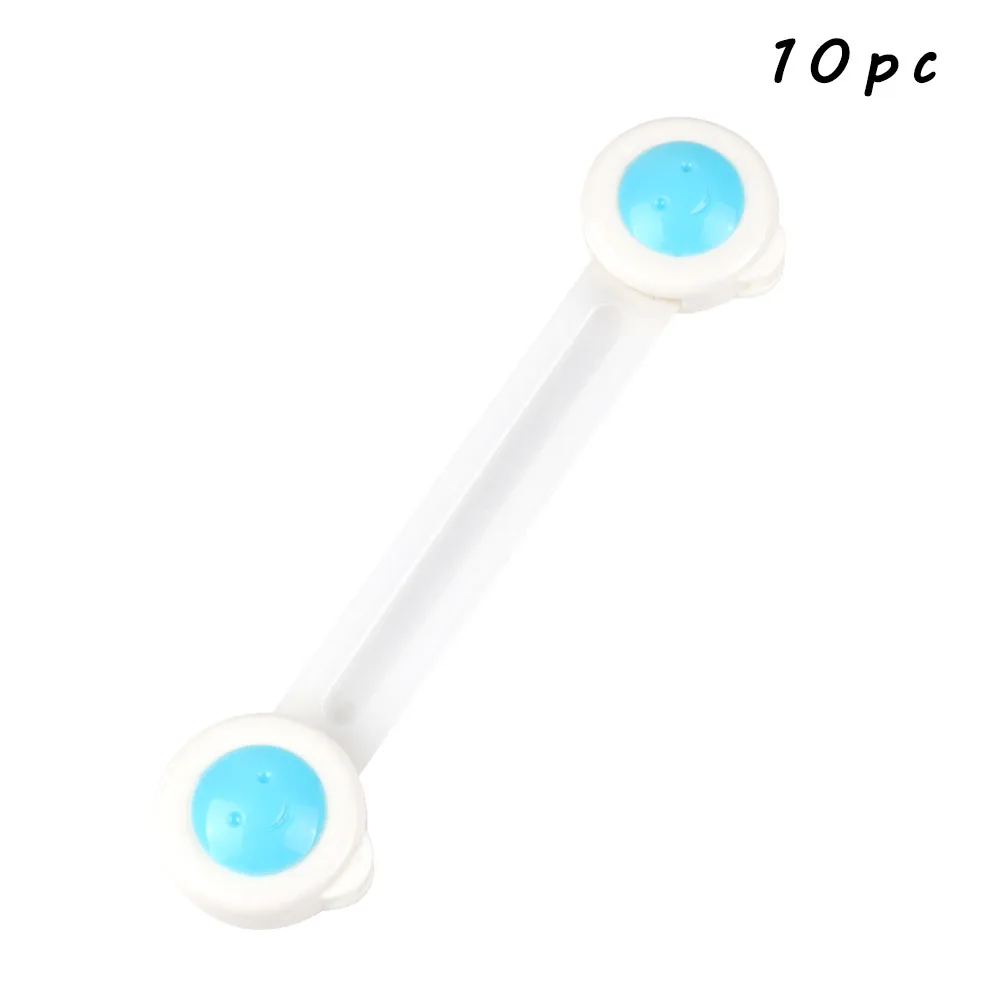 10pc-B05-1 TYRY. HU, 5 шт./10 шт., защита от детей, Многофункциональный замок для детской безопасности, дверной замок, ящик, шкаф, защита окна, товары для безопасности детей - Цвет: 10pc-B05-1