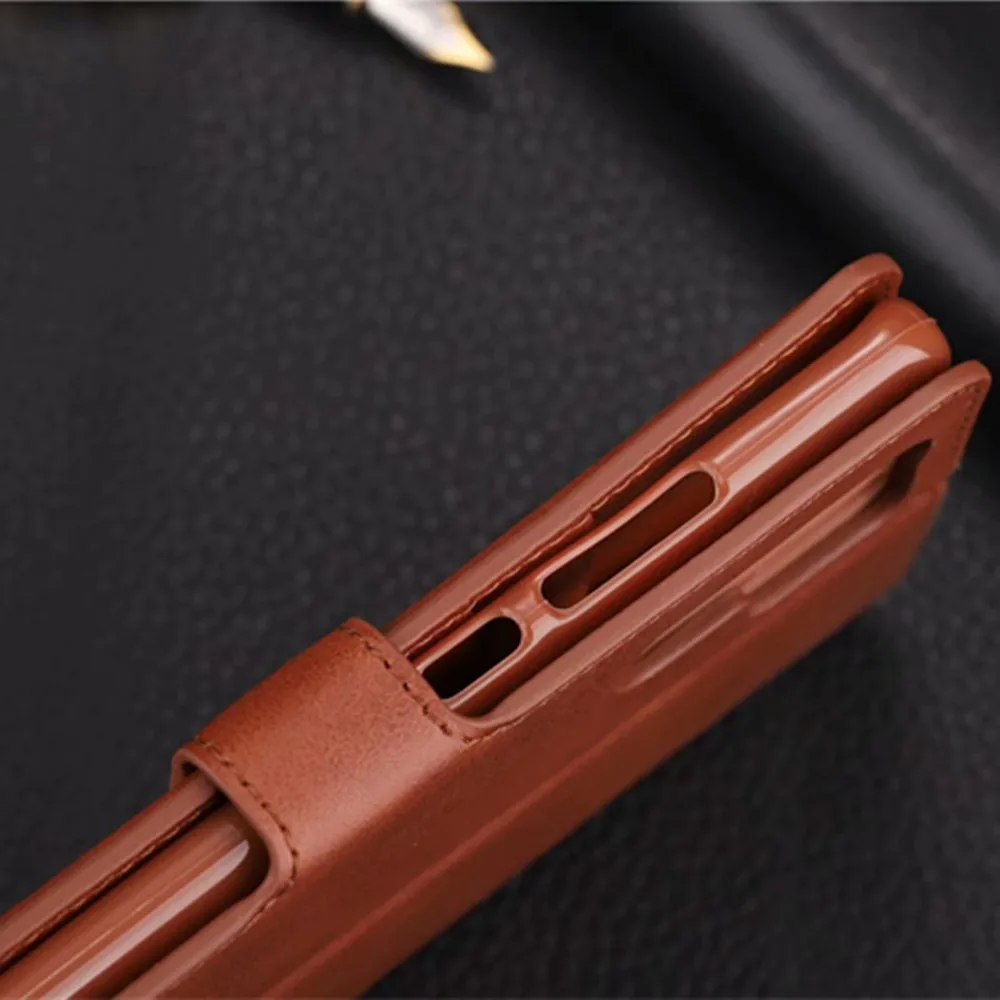 AZNS Genuine Cowhide Leather flip case for Huawei P30 P20 Mate 20 Pro Lite Luxury wallet bag cover with Card slot Magnetic clasp | Мобильные