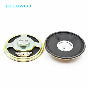 Акустическая Колонка 8R 3 Вт 57 мм, 2 шт., басовый громкий динамик, черный, с 18 внутренними магнитными крышками, высота 14 мм