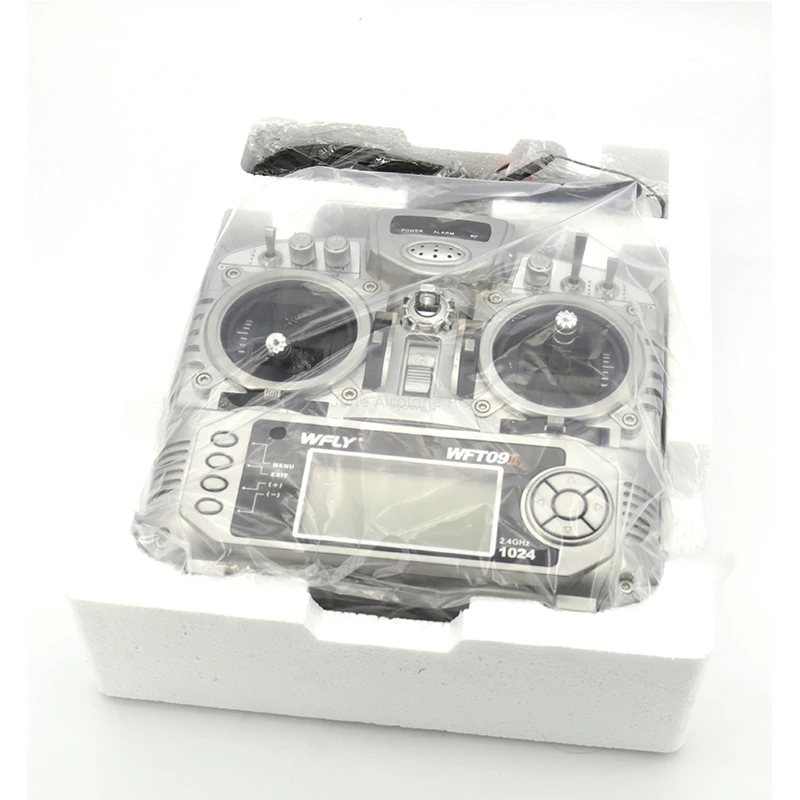 WFLY WFT09II 9 6 12 0 в 2 4G 9CH RC передатчик FPV пульт дистанционного управления PPM/PCMS1024 ЖК