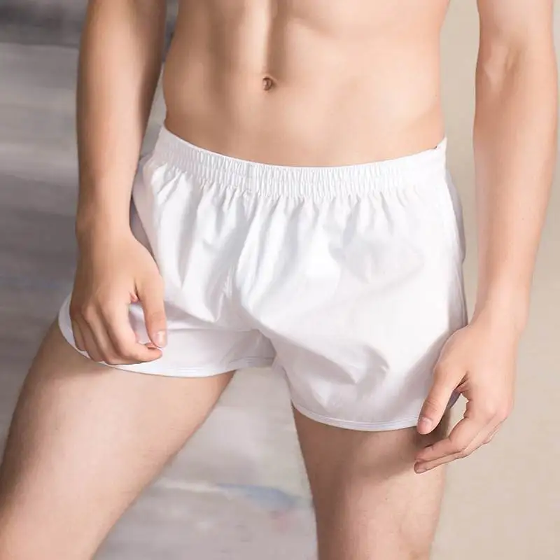 Пижамы из хлопка ночная рубашка Мужская ночное и нижнее белье дышащие мужские