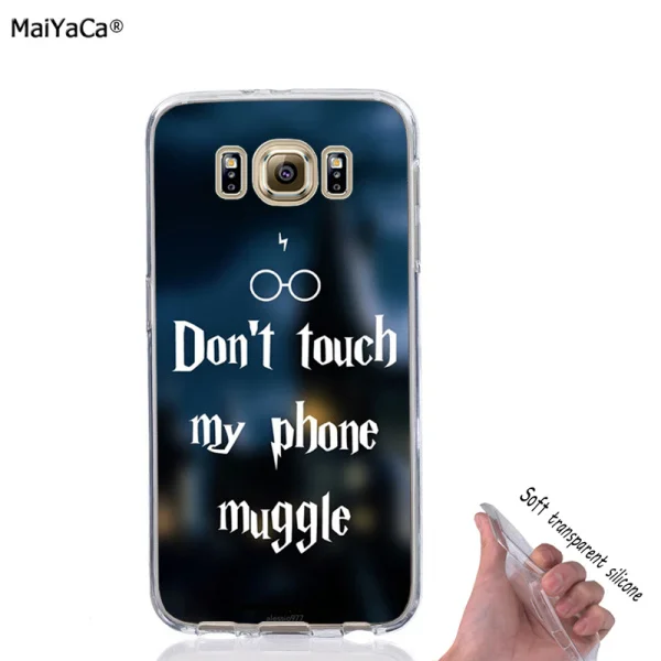 Не touch мой телефон мягкий полный силиконовый чехол для мобильного телефона Samsung S5