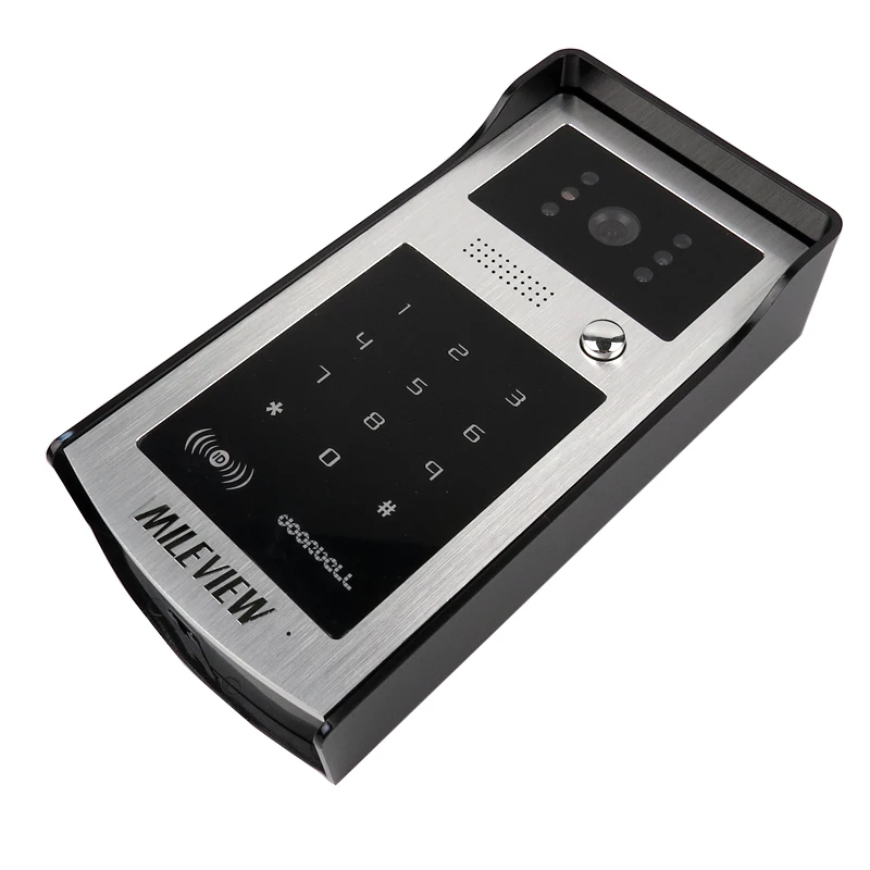 Бесплатная доставка 7 дюймов Экран записывать видео телефон двери внутренной