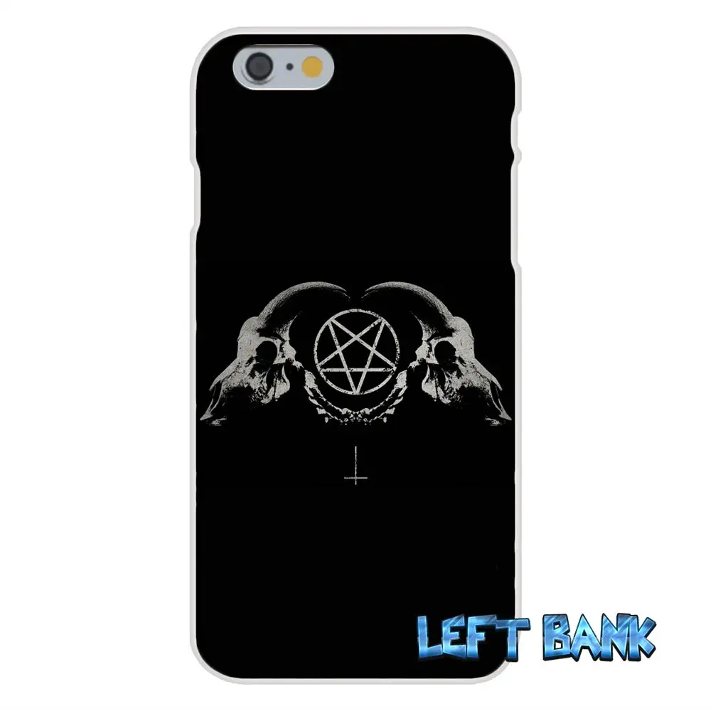 Мягкий силиконовый прозрачный чехол из ТПУ для iPhone 4 4S 5 5S 5C SE 6 6S 7 Plus Killstar Satan Say