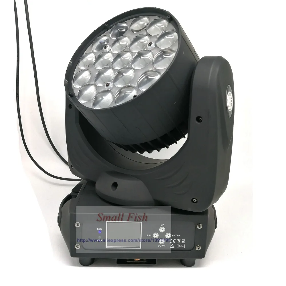 Новейший 2в1 LED Луч движущийся сценический свет RGBW 19x15W RGB Advanced 13/24 DMX 512 диско DJ лампа
