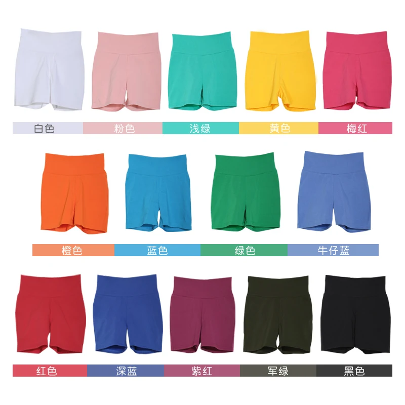 Женские эластичные шорты летние из эластичного материала Прямая поставка с