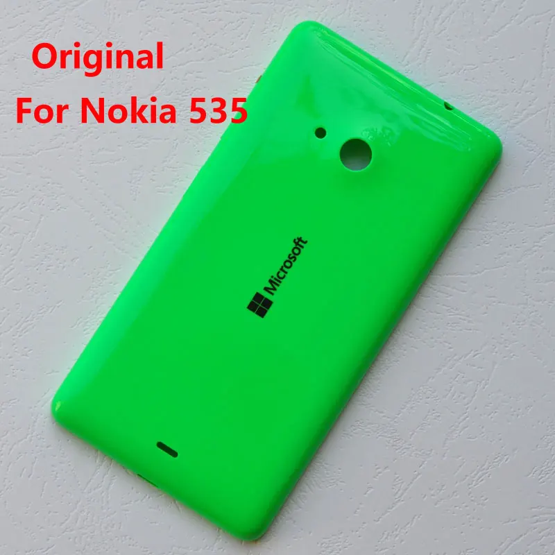 

ZUCZUG New Original Plastic Rear Housing For Nokia Lumia 535 Battery Cover Back Case Microsoft Lumia 535 Repair Part
