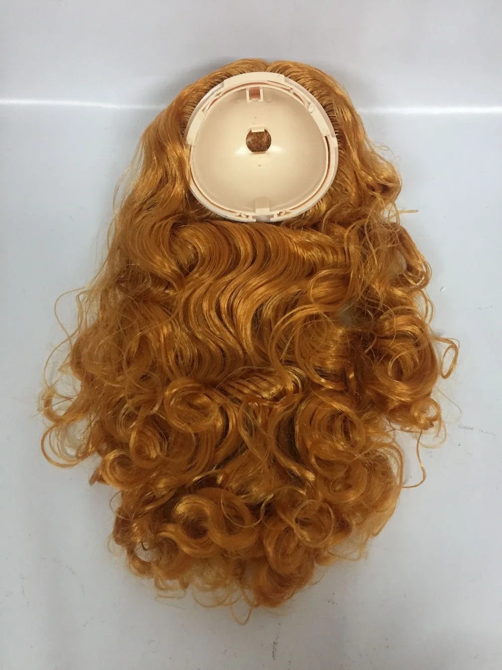 Кукла RBL blyth кожа головы подходит для Блит длинные вьющиеся волосы orange 11212|doll