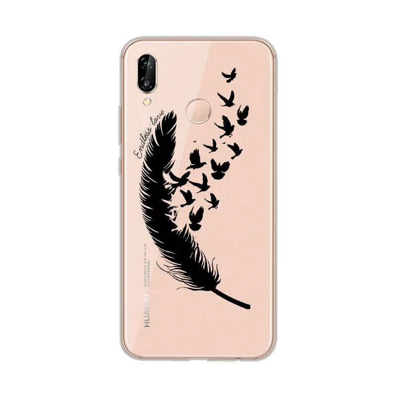 Ciciber чехлы для телефонов Huawei P20 P8 P9 P10 Mate 20 10 9 Lite 2017 X Pro мягкая задняя крышка из ТПУ P