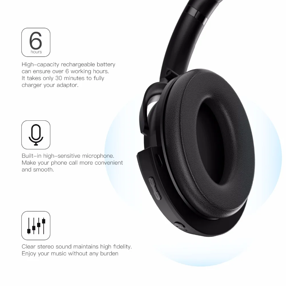 Портативный беспроводной Bluetooth адаптер для Bose SoundTrue 2 Наушники Bluetooth приемник для SoundTrue 2 адаптер Поддержка aptX MIC