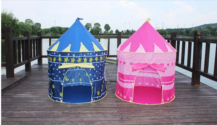 

Hotsale Ultralarge Children Beach Tent Baby Toy Play Game House Kids Princess Prince Castle Indoor Outdoor Toys Tent for kids