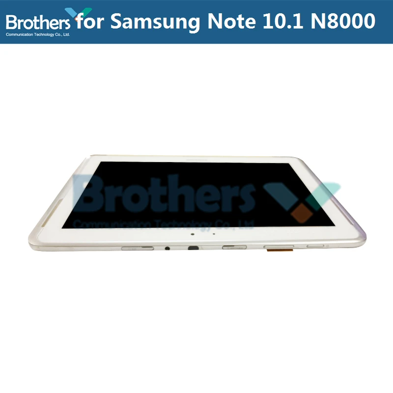Lcd для samsung Galaxy Note 10,1 N8000 N8010 lcd дисплей с рамкой кодирующий преобразователь сенсорного экрана в сборе N8000 N8010 Tablet lcd AAA