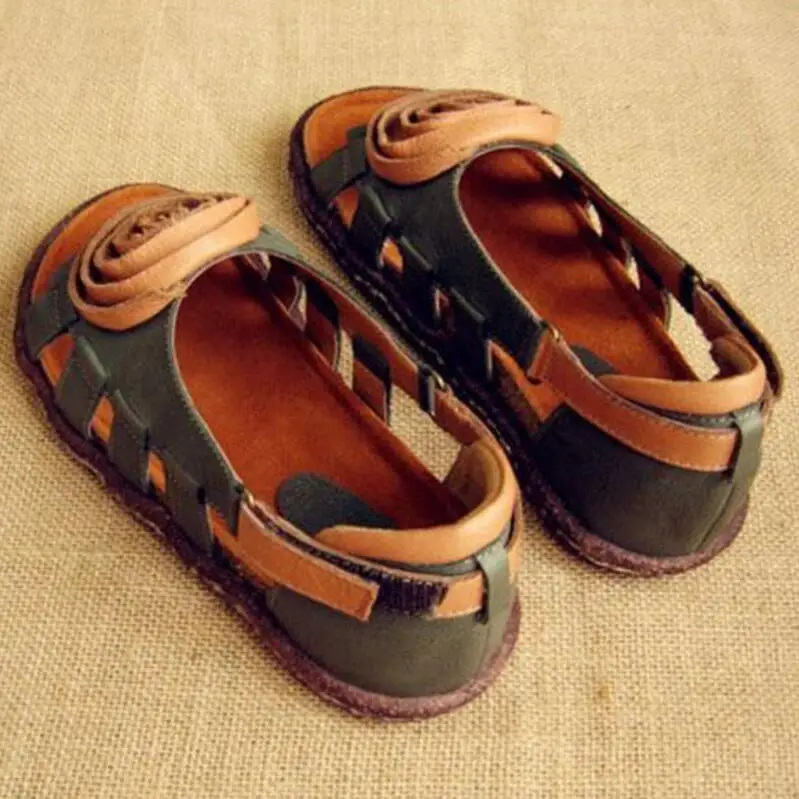 Sandalias mujer женские летние пляжные сандалии с открытым носком на плоской подошве