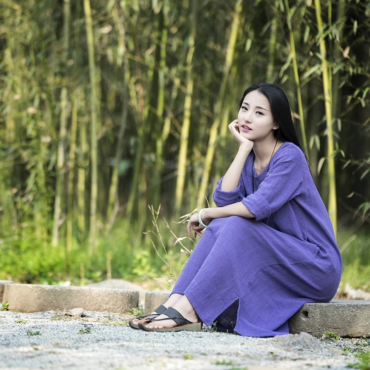 Женские повседневные однотонные осенние платья 2018 свободная рубашка макси с