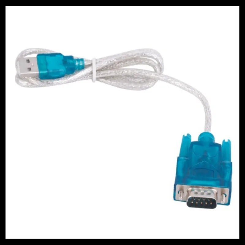 Оптовая продажа Новый CH340 USB к RS232 COM порт Серийный PDA 9 pin DB9 Кабель адаптер