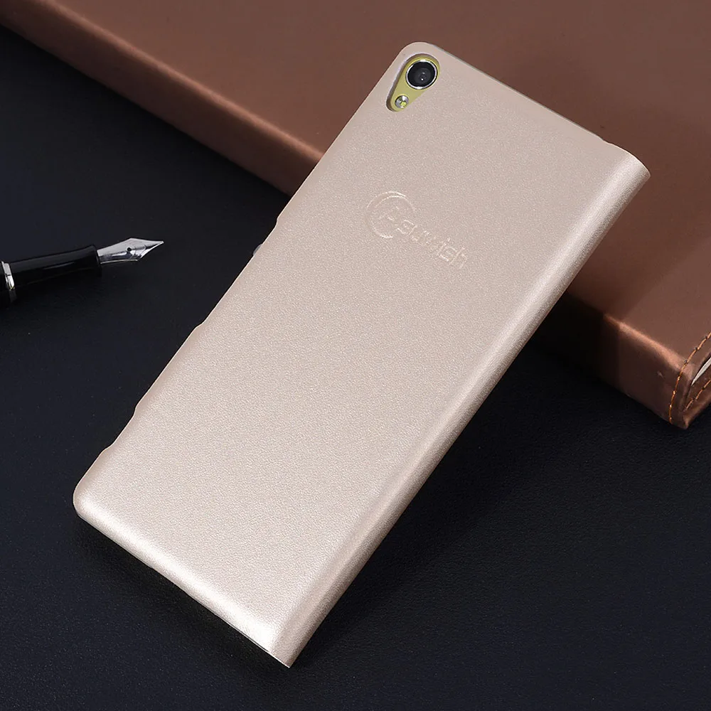 Кожаный чехол-книжка для sony Xperia XA XperiaXA sony XA F3111 F3113 F3115 Dual F3112 F3116 чехол для телефона с прозрачным окошком