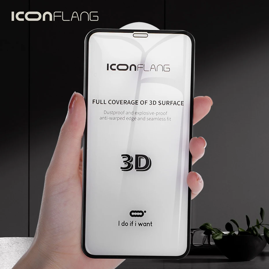 3D Защитное стекло для iphone X XS защита экрана полное покрытие на XR макс. Закаленное