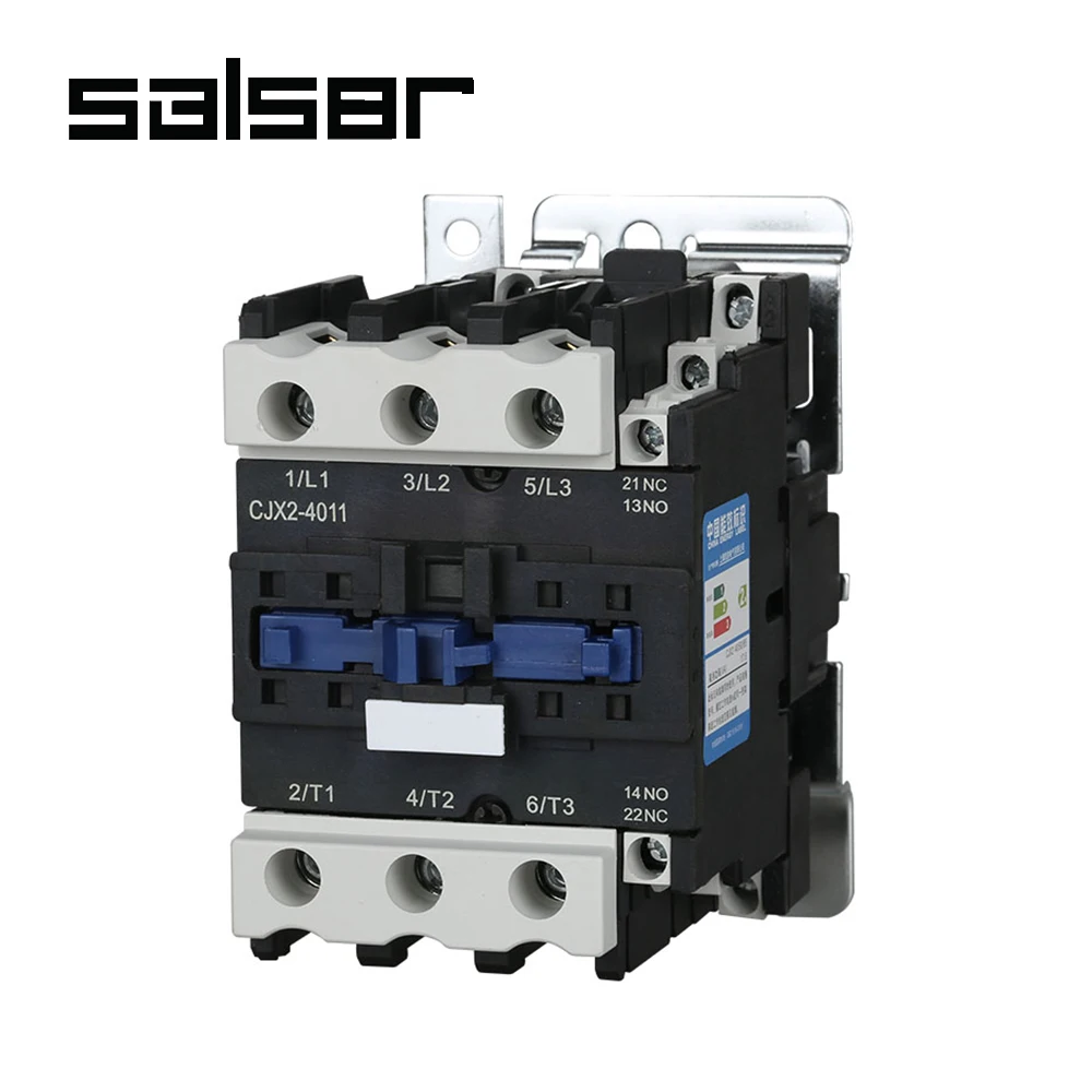 Контактор Φ 40A 3P NO + NC контактор переменного тока CJX2 4011 series 220V 380V 110V 127V 48V 36V