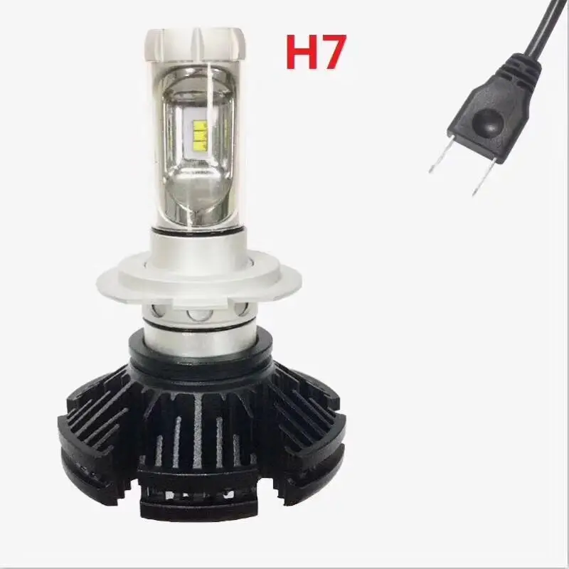 H7 светодиодный фонарь NF X3 серии PX26D комплект преобразования фар с 2 шт. лампы 50 Вт