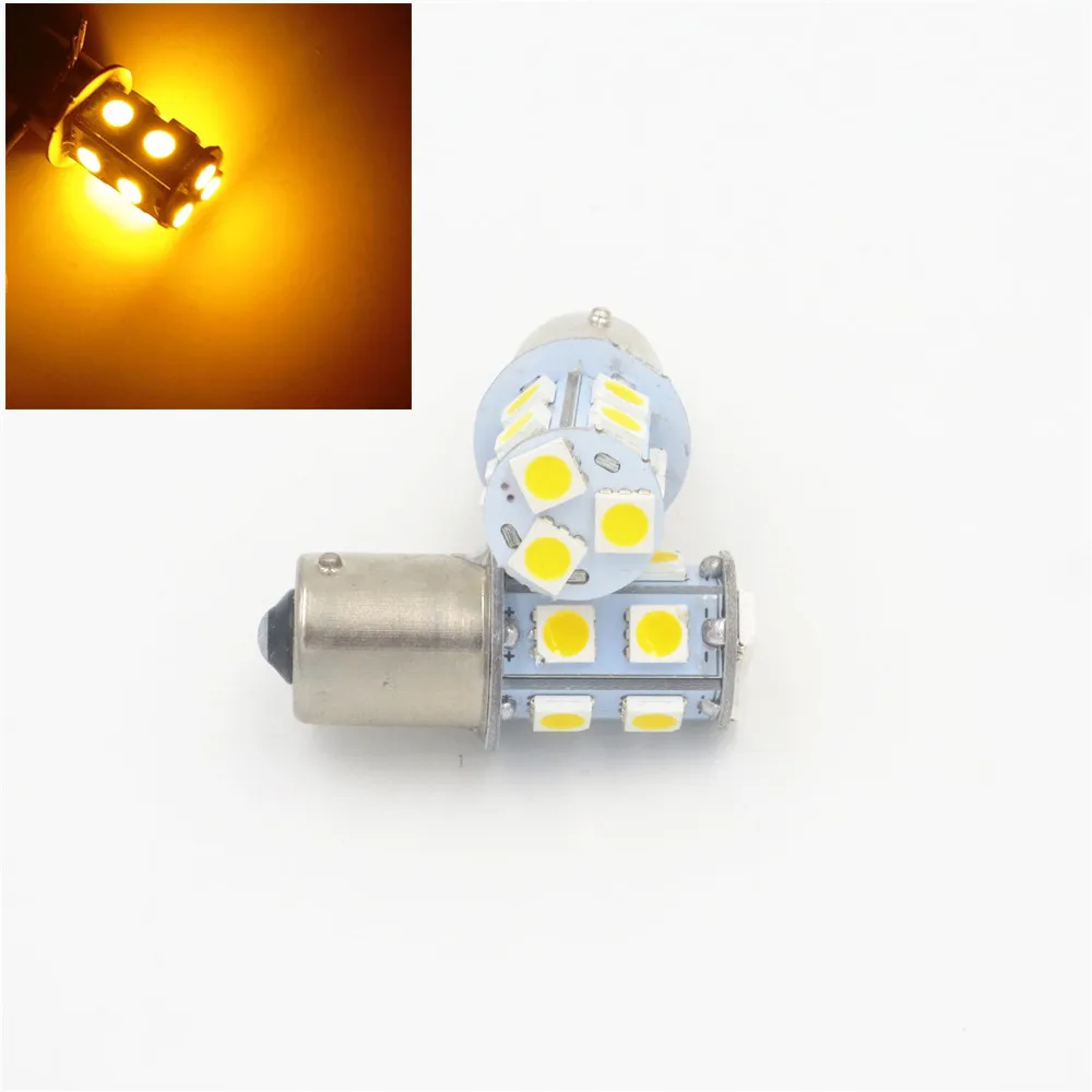 2x1156 BA15S 5050 SMD 13 Автомобильный светодиодный фонарь сигнал поворота задний свет