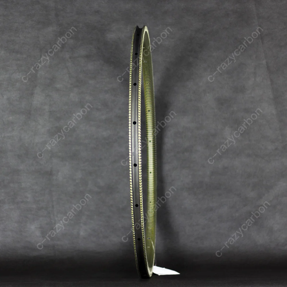 2020 Unique AC3 Kevlar 700C Carbon 40mm Depth Road Rims in 26 Outer Width Clincher And Tubular | Спорт и развлечения