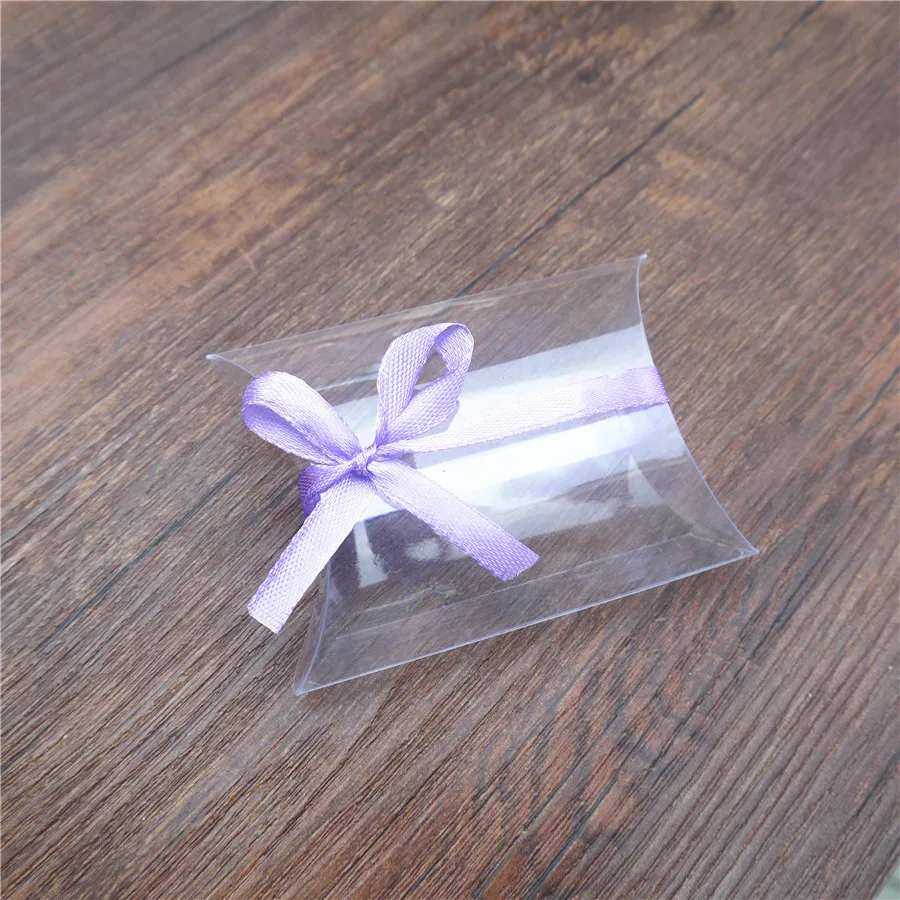 5000 шт./лот новый стиль пластиковая Подушка Форма Свадебная подарочная коробка