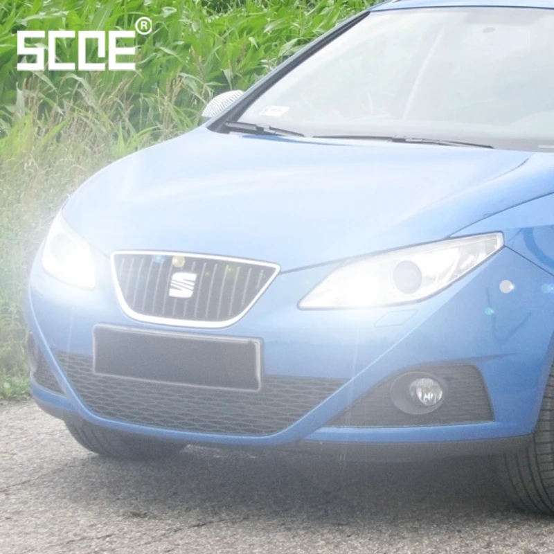 Для seat Alhamba II Cordoba Ibiza Leon Toledo SCOE 2 шт. авто дальнего света Супер галогенная лампа для