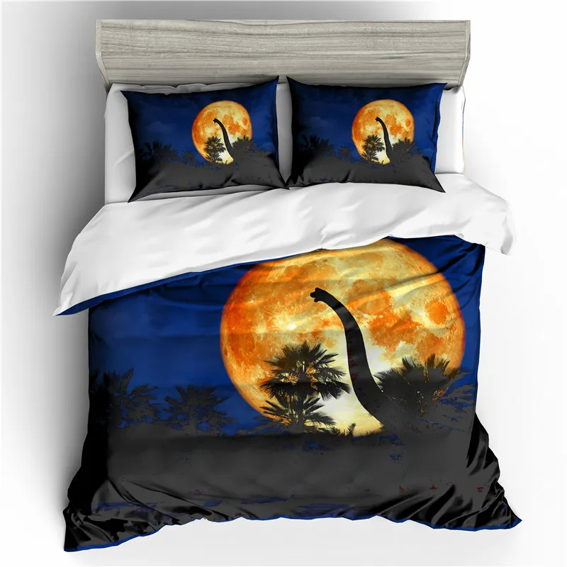 Новый домашний текстиль Комплект постельного белья с цифровым принтом