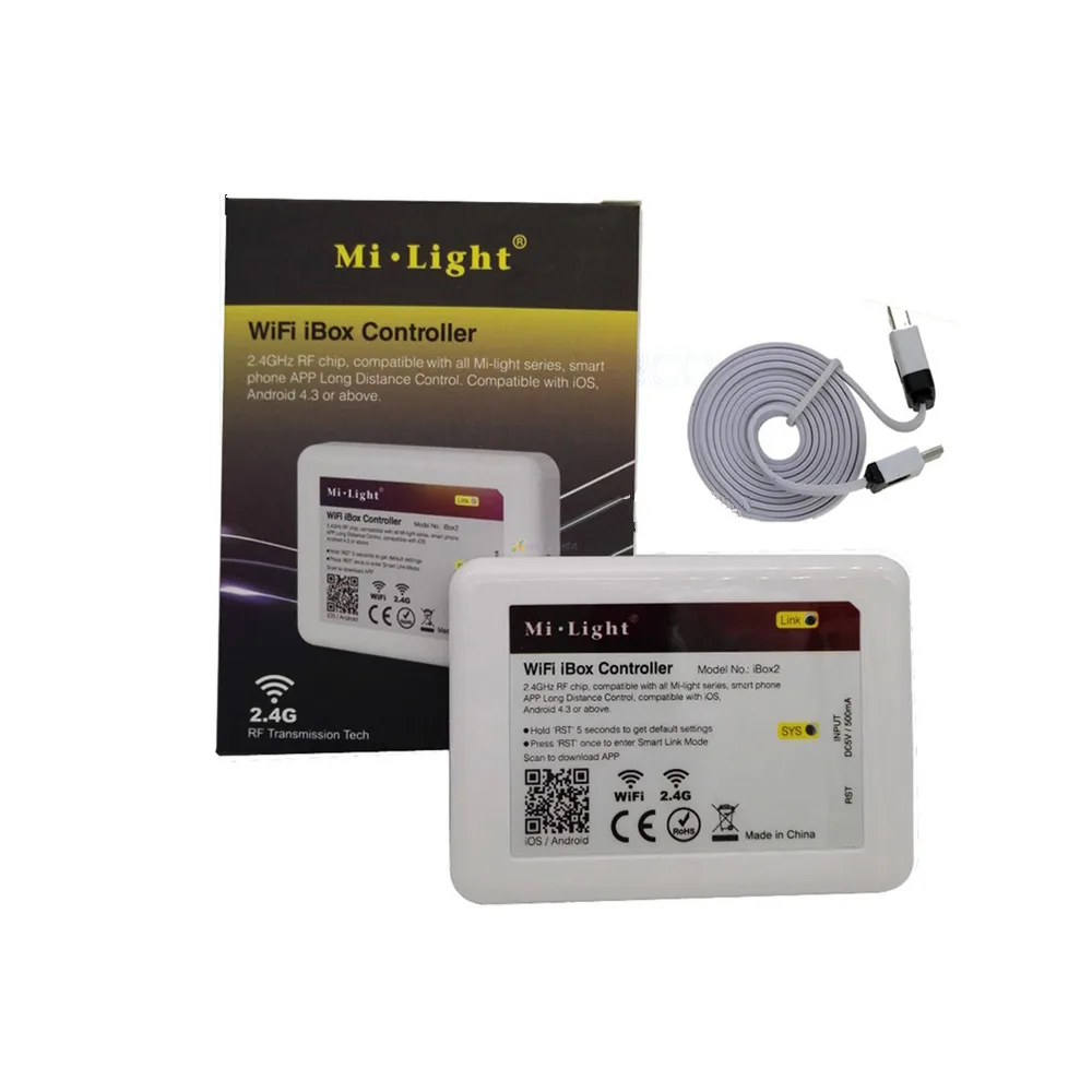 LED Mi. light RGB + белый теплый CCT беспроводной контроллер Wifi 4 0 IBOX 2 совместимое