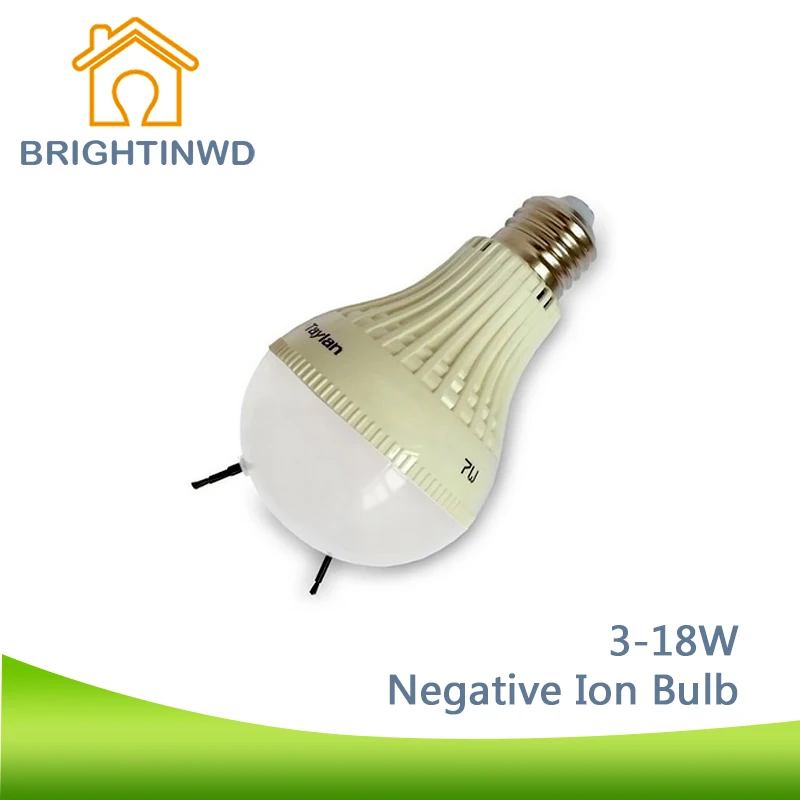 Светодиодный Анионный светильник для очистки воздуха двойная трубка вентиляция