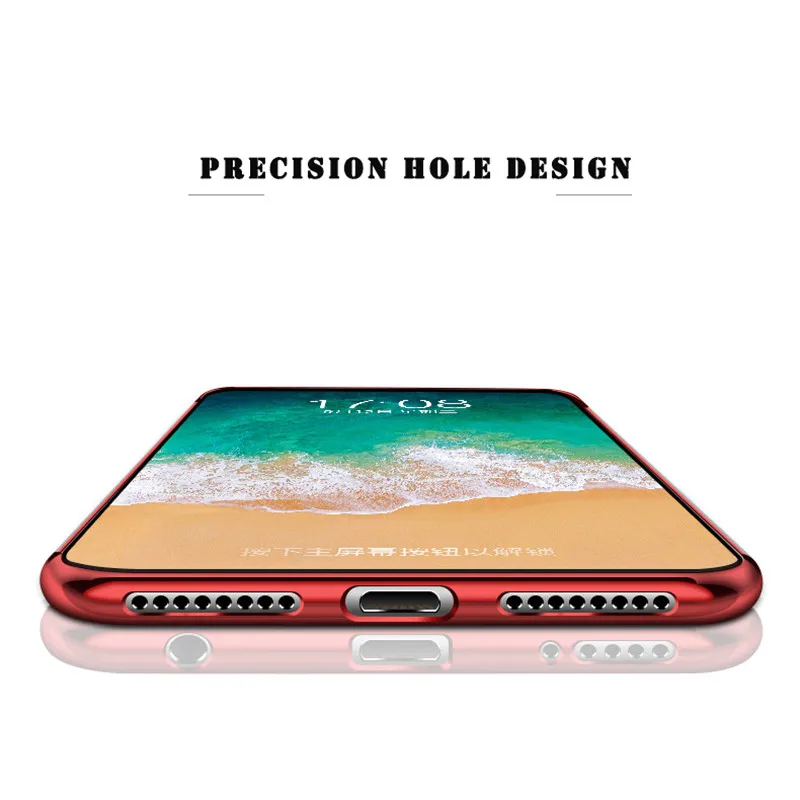 Luxury Magnetic Ring Stand Case For Iphone 6 6S 7 8 Plus Full Cover X XS MAX XR Plating Soft Tpu Phone |