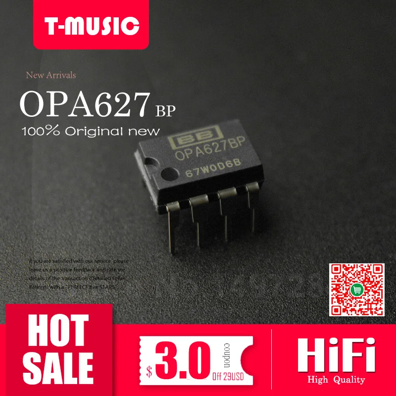 Hi Fi ЦАП Op amp OPA627 OPA627BP один op для обновления AD797 / LME49710 NE5534 amps|hifi dac|dac hifidac 7 |