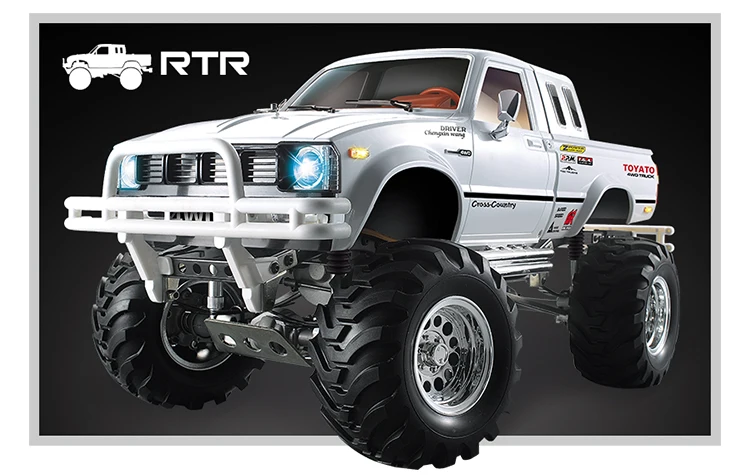 Вездеход 4x4 1/10 RC cralwer грузовик совместимый TAMIYA Hulix высокий подъем 1/10 RC TOYOTA 58397 RCW4D TF2 AXIAL SCX10