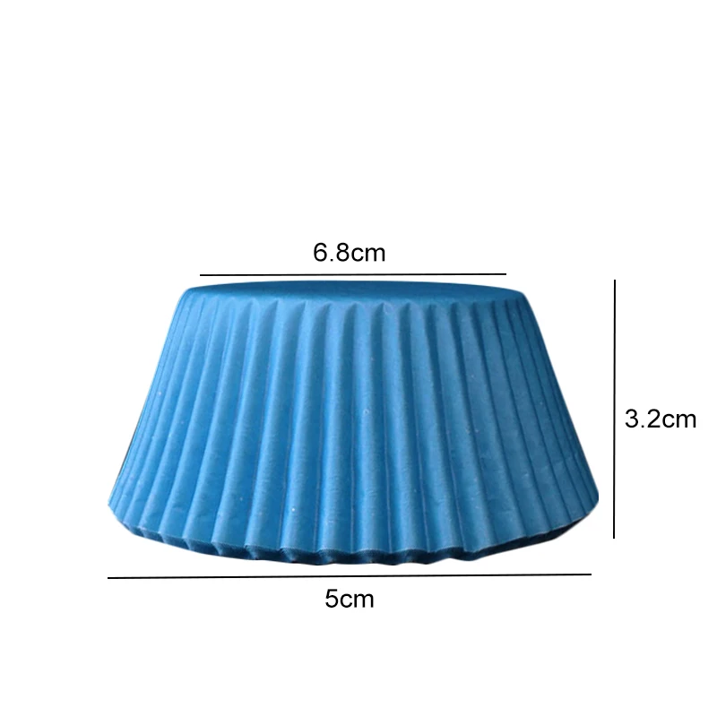 100 шт. бумажная чашка для торта маленькая форма коробка маффинов выпечки