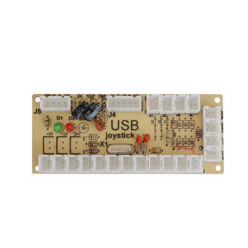Игровая консоль пульт управления USB аркада джойстик чип плата + рокер 1 комплект 5P