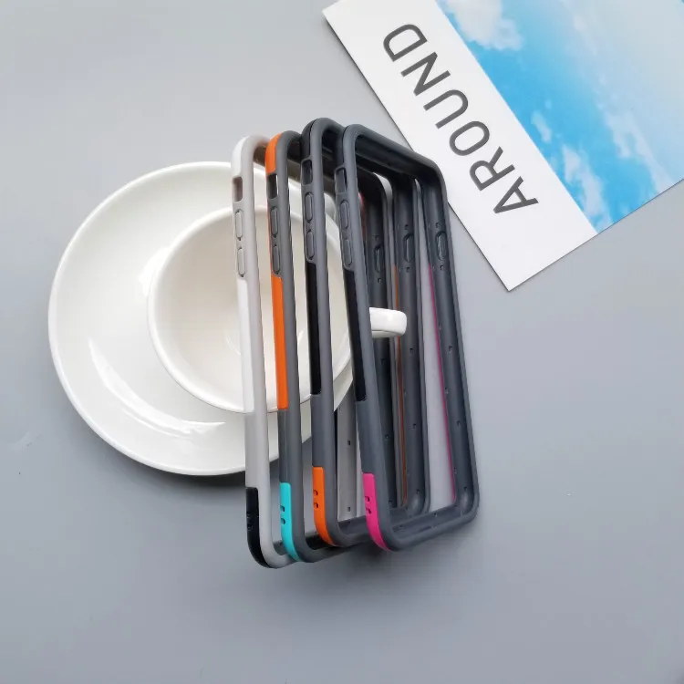 Резиновый силиконовый бампер для iphone X 7 8 6 s 10 плюс мягкий телефона чехол