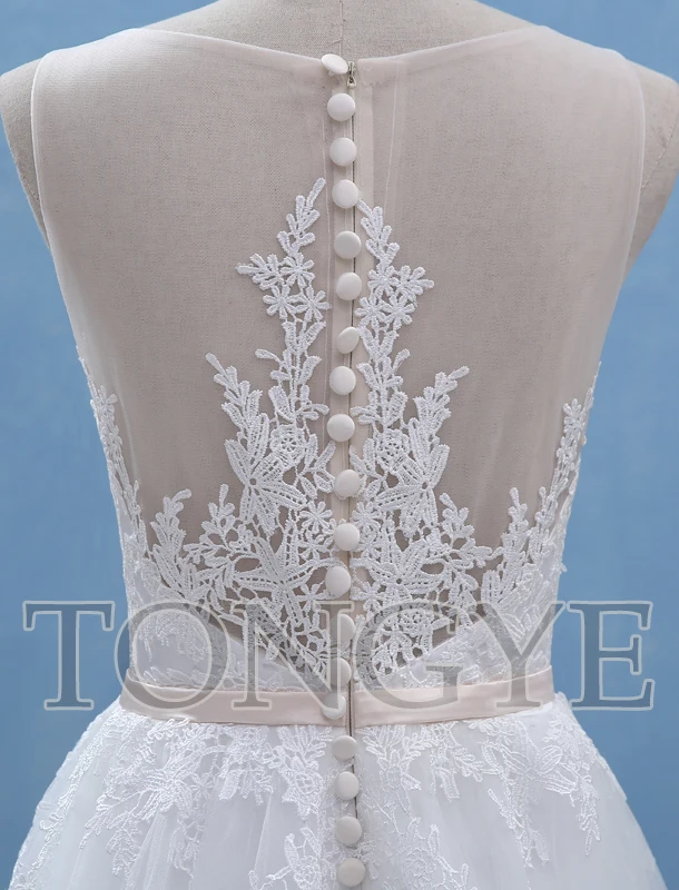 Тюль Иллюзия аппликация дворцовый шлейф ТРАПЕЦИЕВИДНОЕ свадебное платье 2021 Vestido