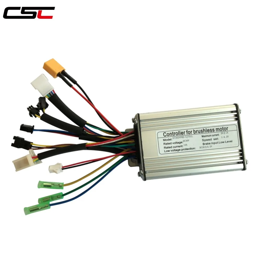 Электрический велосипед бесщеточный 6 Mosfet двухрежимный контроллер + LCD8 дисплей USB