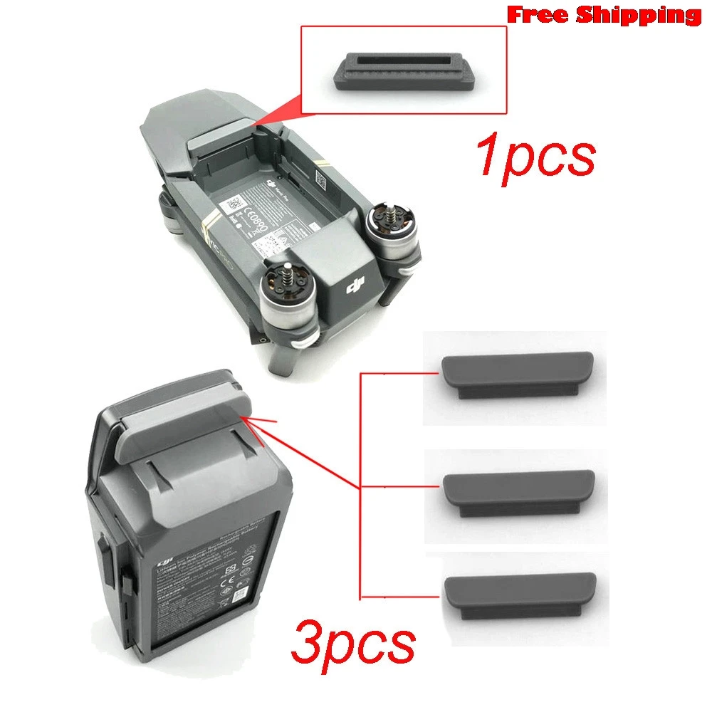 1 шт. для оправы 3 аккумулятора Пылезащитная Крышка DJI Mavic Pro Новые аксессуары