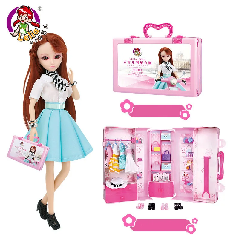Кукла Lelia модное платье одежда обувь костюмы для девочек Игрушки Куклы kawaii