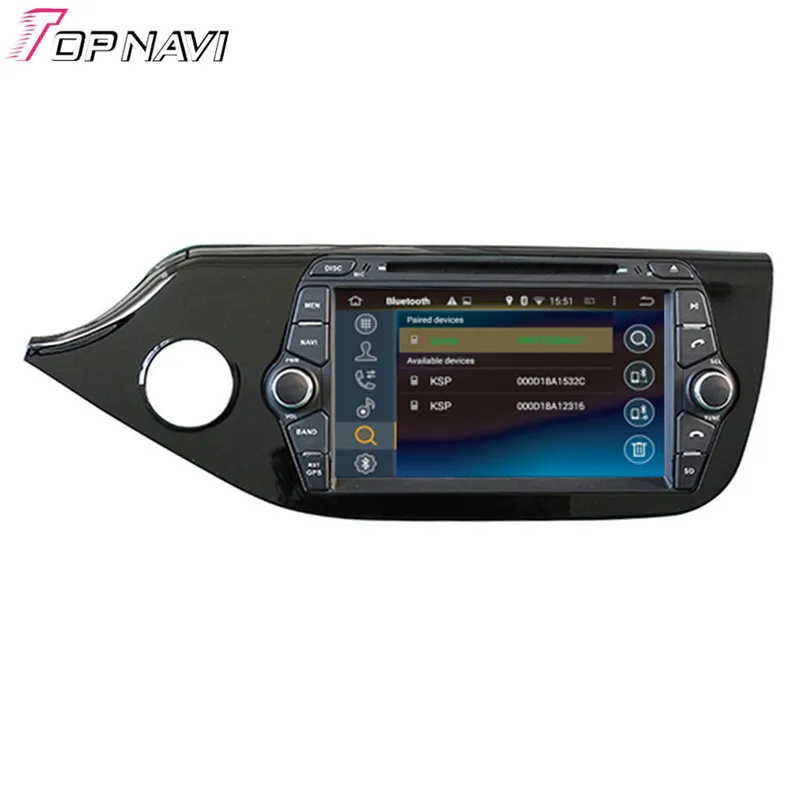 Topnavi 8'' Brand Quad Core Android 6.0 Car GPS Navigation for KIA CEED 2012- Autoradio DVD Multimedia Audio Stereo | Автомобили и