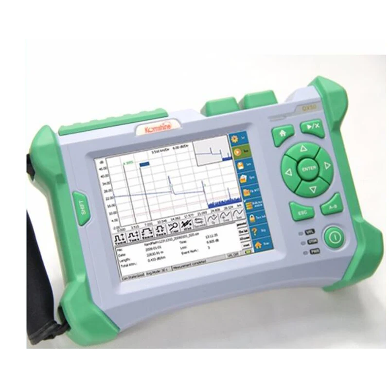 FTTH Оптический временной домен рефлектометр QX50 S SM1310/1550nm 32/30 дБ OTDR + оптический