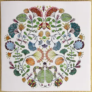 Раскрашивание вручную, книга для раскрашивания с надписью Explore ore Wonderland, 24 страниц