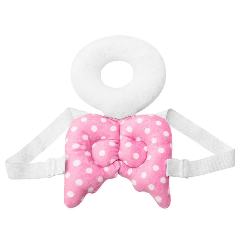 Pink Подушка для защиты головы ребенка, подголовник для малыша, подушка для шеи, милые крылья, Подушка для кормления, устойчивая к падению, подушка для защиты головы ребенка - Цвет: Pink