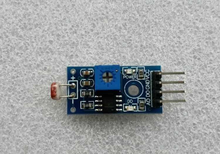 

'Photosensitive Resistance Module (YL-38) Send Zigbee Information