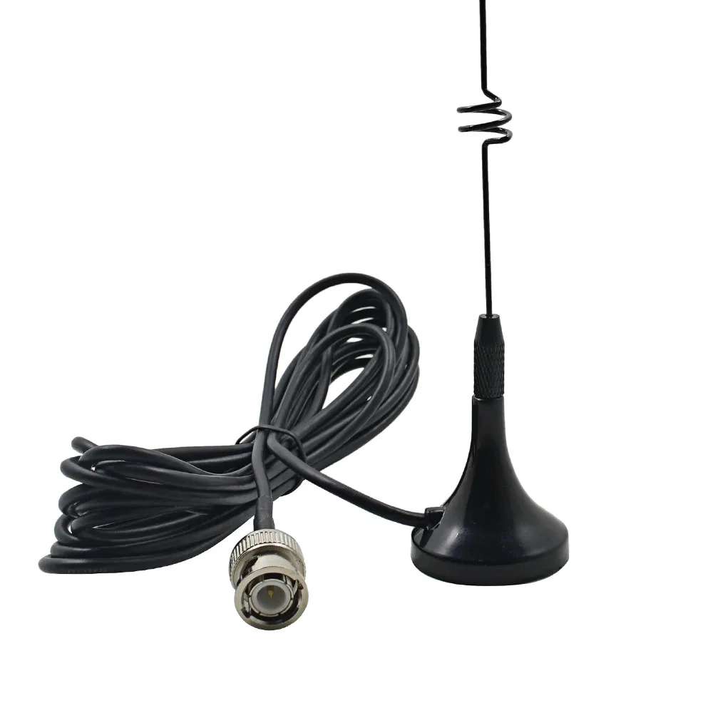 UT 108UV BNC Магнитная автомобильная антенна двухдиапазонная VHF + UHF 144/430MHz для Kenwood TK100