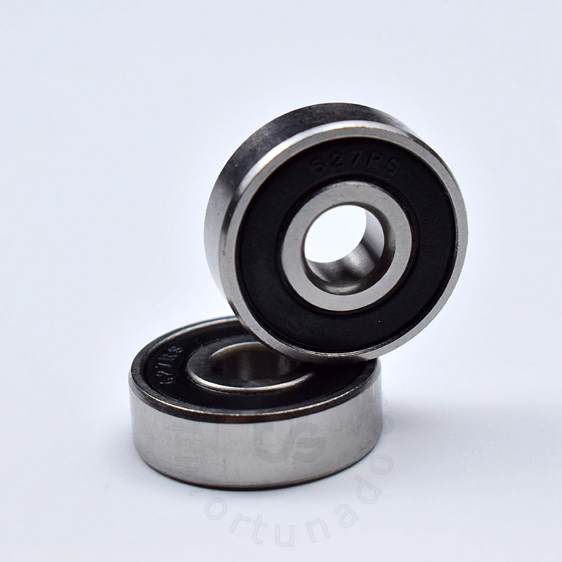 627RS 7*22*7(мм) 10 шт. подшипник ABEC-5 Подшипники Герметичный Подшипник 627 627RS хромированный стальной подшипник