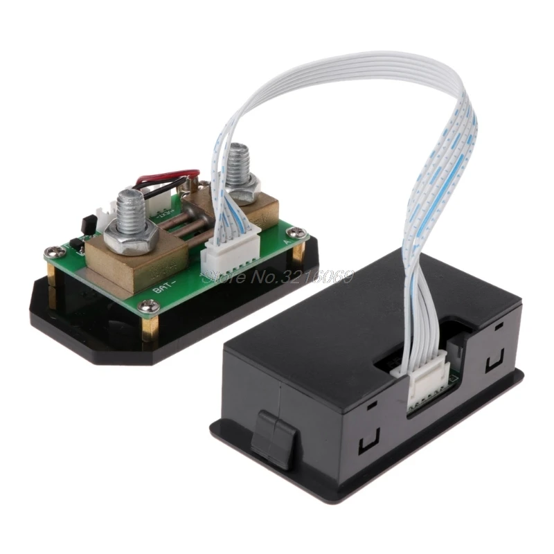 DC 120v 100A 200A 500A ЖК-комбо измеритель напряжения тока кВт-ч Ватт метр 12v 24v 48v 96V емкость батареи Мониторинг мощности Sep29