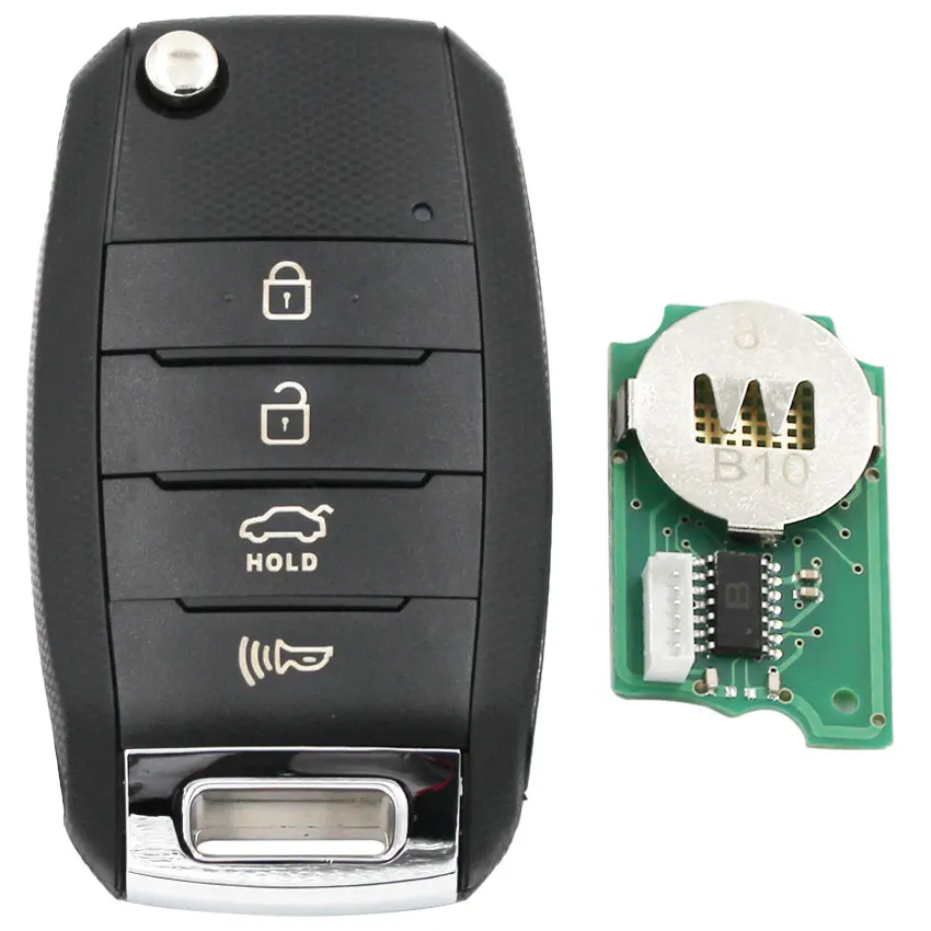 5Pcs/Lot B19-4 KD900 KD900+ KD200 URG200 KD-X2 Mini KD Remote Control 4 Button K Style Smart Car Key Universal | Автомобили и