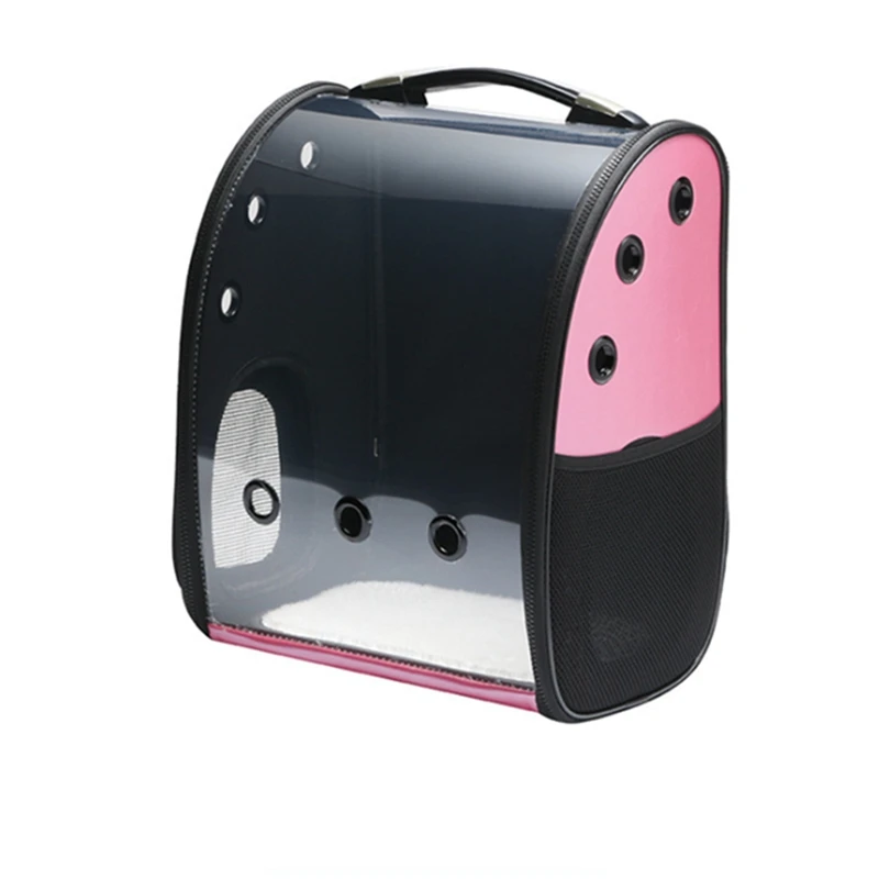 Модная Сумка переноска для собак прозрачная дышащая сумка переноски кошек